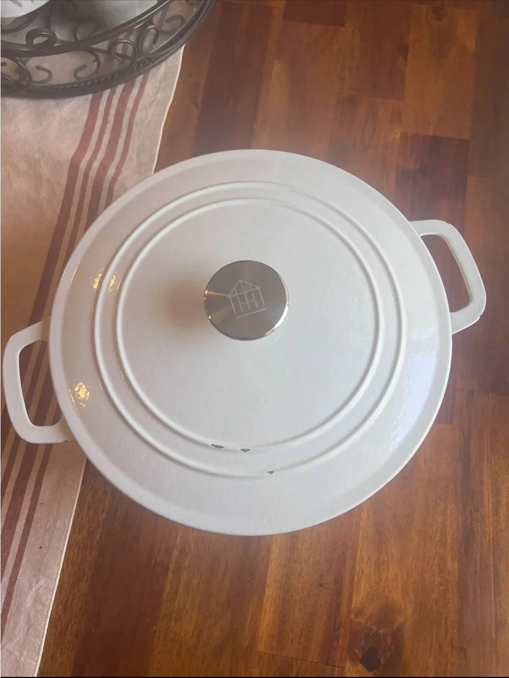 Hearth & Hand with Magnolia Enameled Cast Iron Dutch Oven  5 Quart